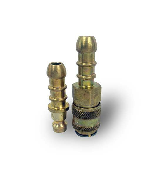 LPG Two Part Quick Release Nozzle Coupling for 8mm Hose